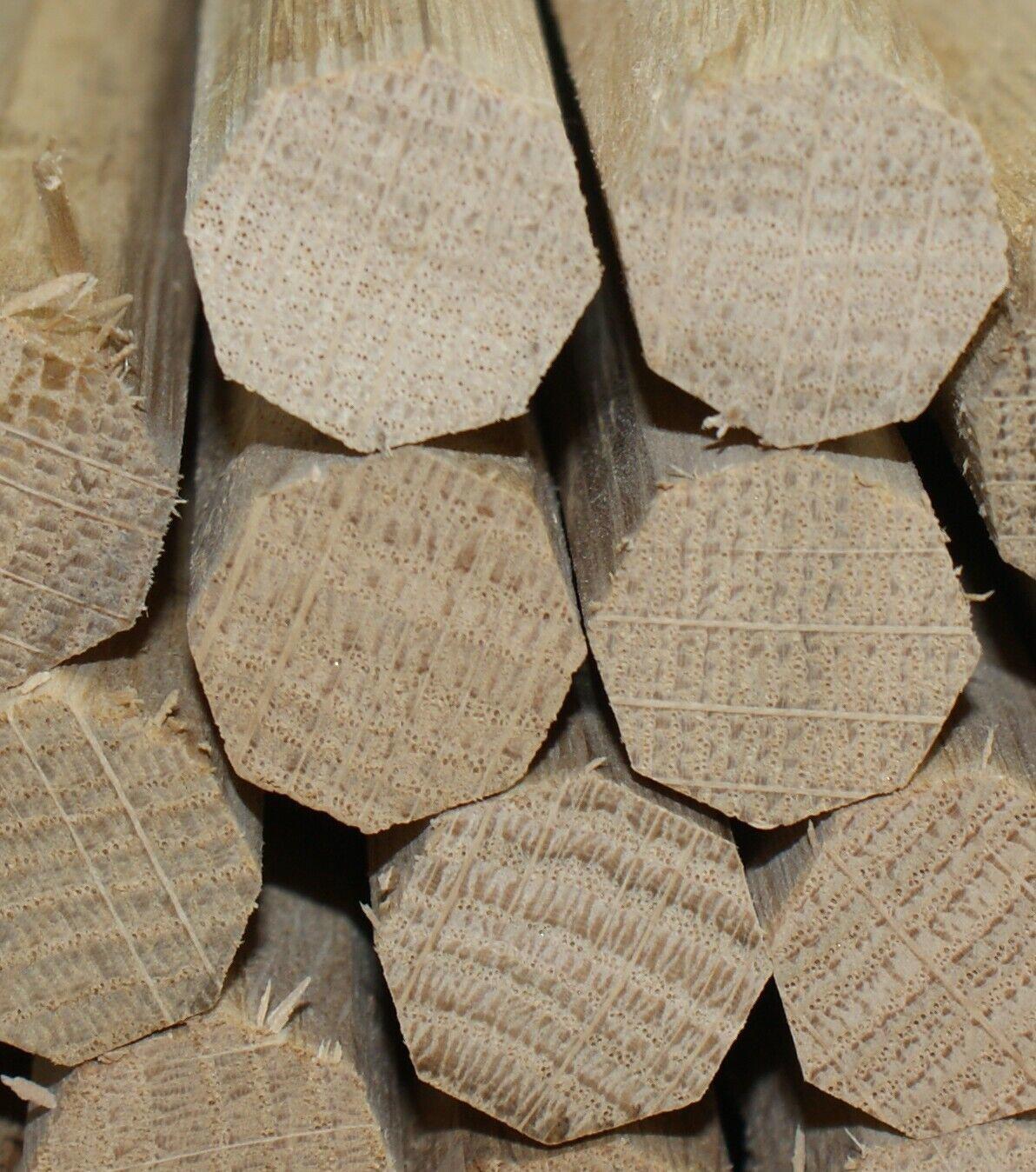 Solid Oak Octagonal Peg Wood Dowel