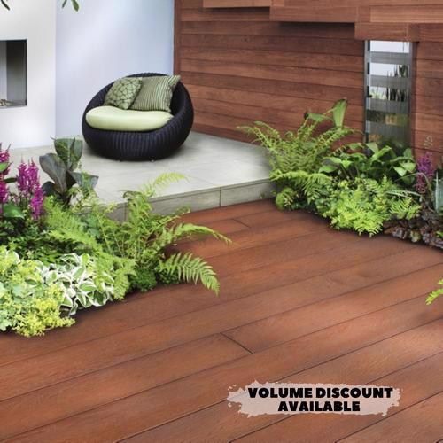 Millboard Decking Enhanced Grain Jarrah