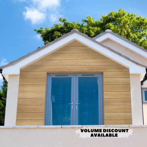 Millboard Envello Cladding Shadow Line Golden Oak