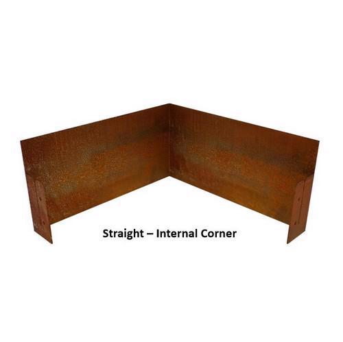 Corten Steel Straight Edging - 290 (H)mm **SALE** 15%