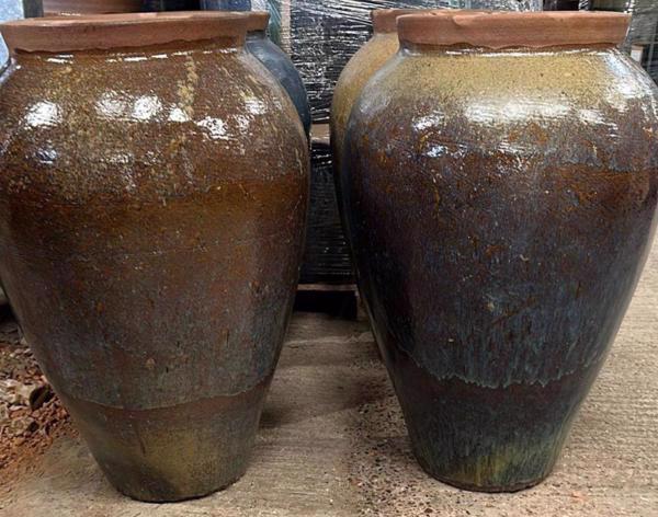 Haikou Yakuta Water Jar - Brown