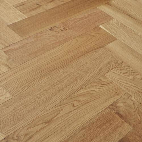 BURGHLEY Engineered Oak Herringbone flooring, UV Oiled