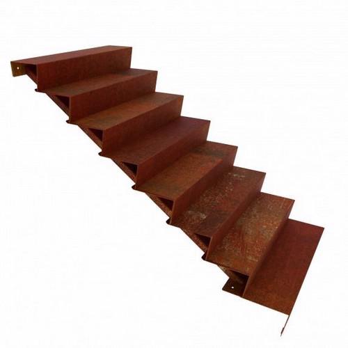 Corten Steel Steps (8 Steps)