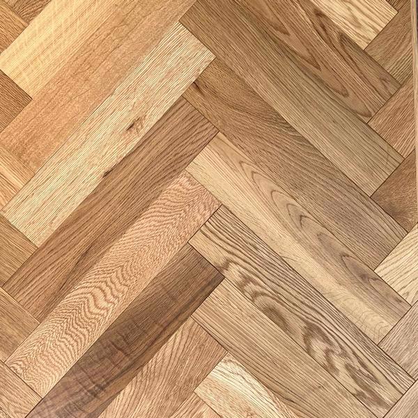 ETON Engineered Oak Herringbone flooring, UV Oiled