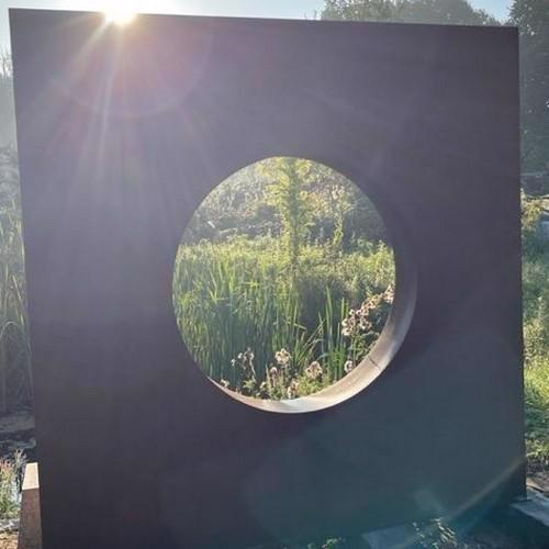 Oculus Corten Wall -100cm Hole