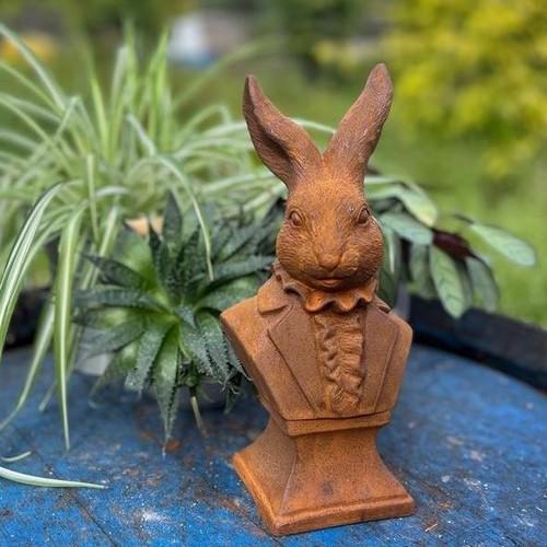 McTwisp Rabbit Bust Statue