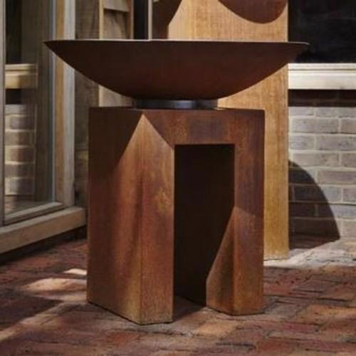 Mensa Corten U-Plinth