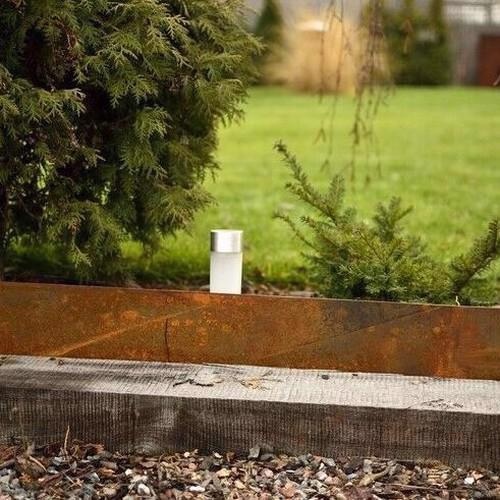 Corten Steel Straight Edging - 290 (H)mm