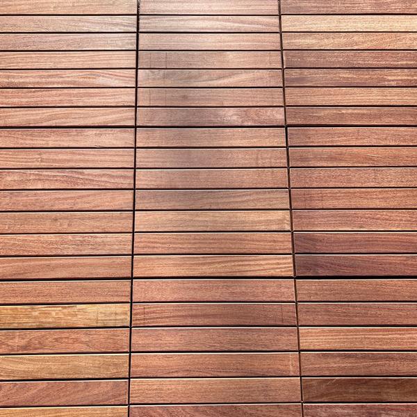 Cumaru deck tile 500 x 500 x 30mm