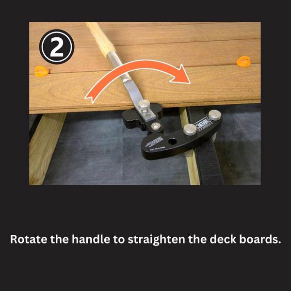 Hardwood Wrench - Deck Board Straightening Tool