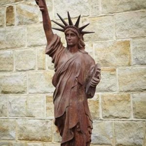 Cast Iron Statue of Liberty