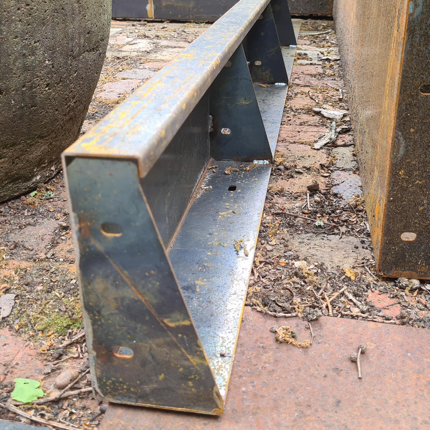 Corten Steel Garden Retaining Wall - 200 (H)mm