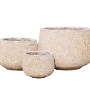 Glazed Ceramic Findon Bowl - White Atlantis