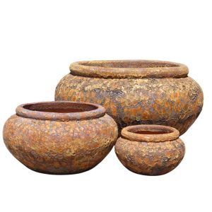 Glazed Ceramic Classic Bowl - Rustic Atlantis