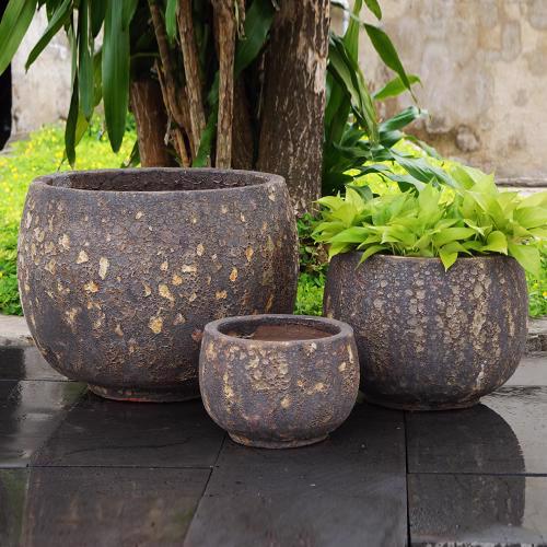 Glazed Ceramic Findon Bowl - Angkor Sunset