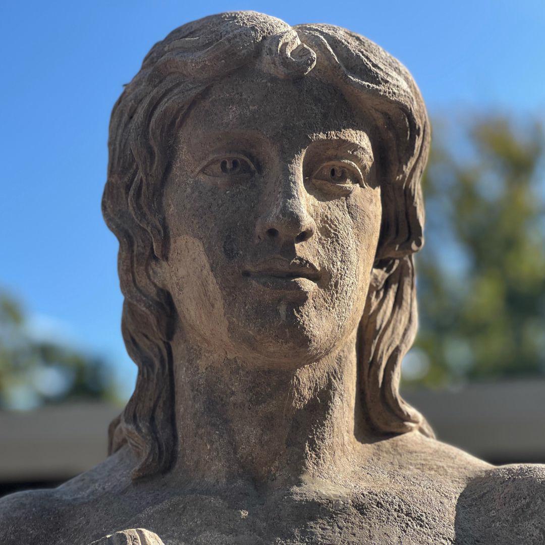 Set of 4 Limestone Classic figures