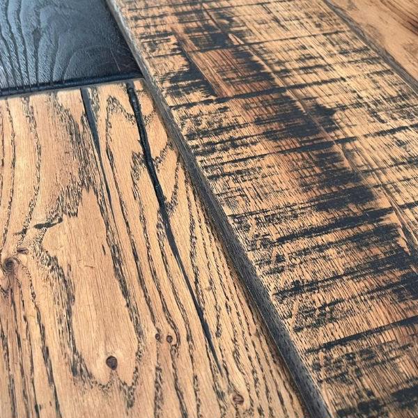 TREVITHICK Engineered Oak Floor Board - Saw-marked, Pre-oiled