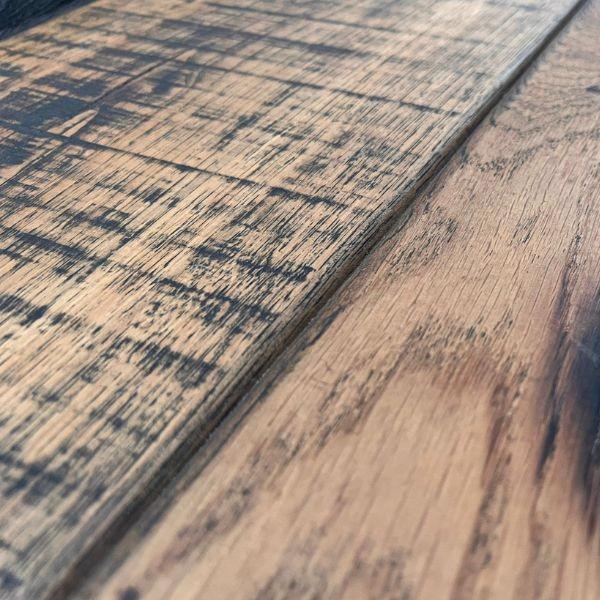 TREVITHICK Engineered Oak Floor Board - Saw-marked, Pre-oiled