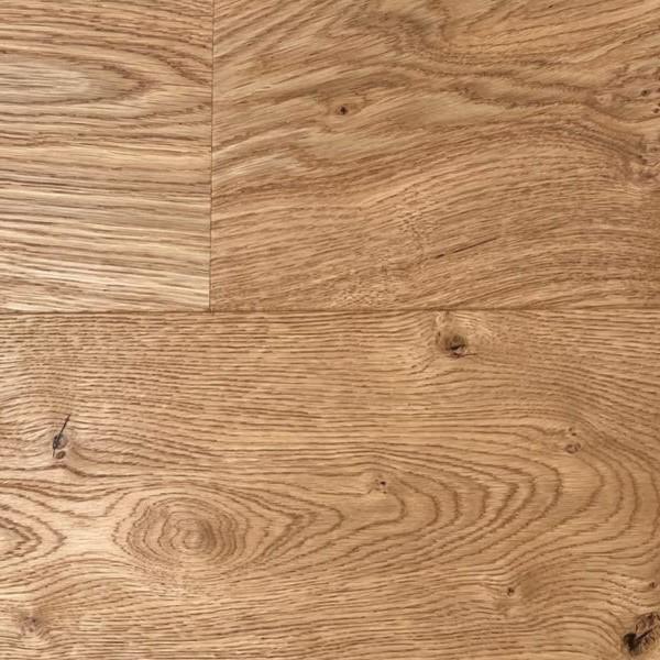 ROUND WOOD Engineered Oak Floor Board - Brushed, UV-oiled