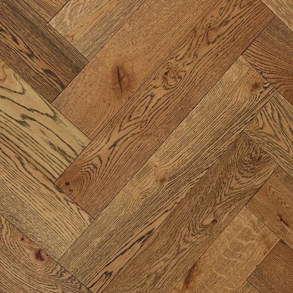 ALBANY Engineered Oak Herringbone Parquet - UV-oiled