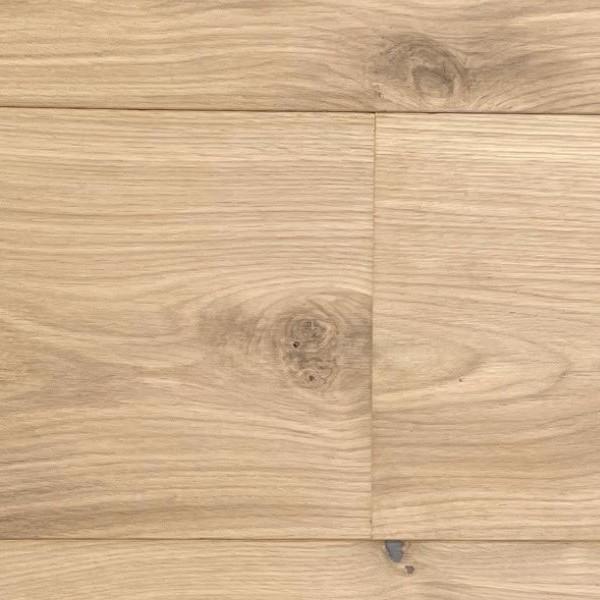ROUND WOOD Engineered Oak Floor Board - Smooth, Untreated
